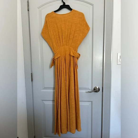 Free People Jacinta Midi Flowy Boho Dress NWT size XS - Picture 4 of 10